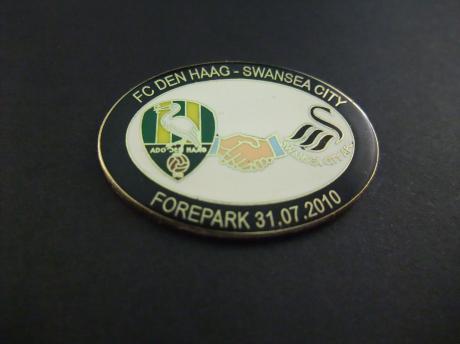 Fc den Haag-Swansea City vriendenwedstrijd Forepark 31-07- 2010 zwarte rand